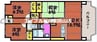 サントノーレ岡山東 3LDKの間取り