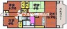 サントノーレ岡山東 3LDKの間取り