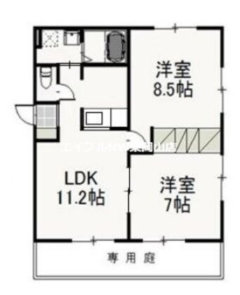 間取図 ティエラＡ