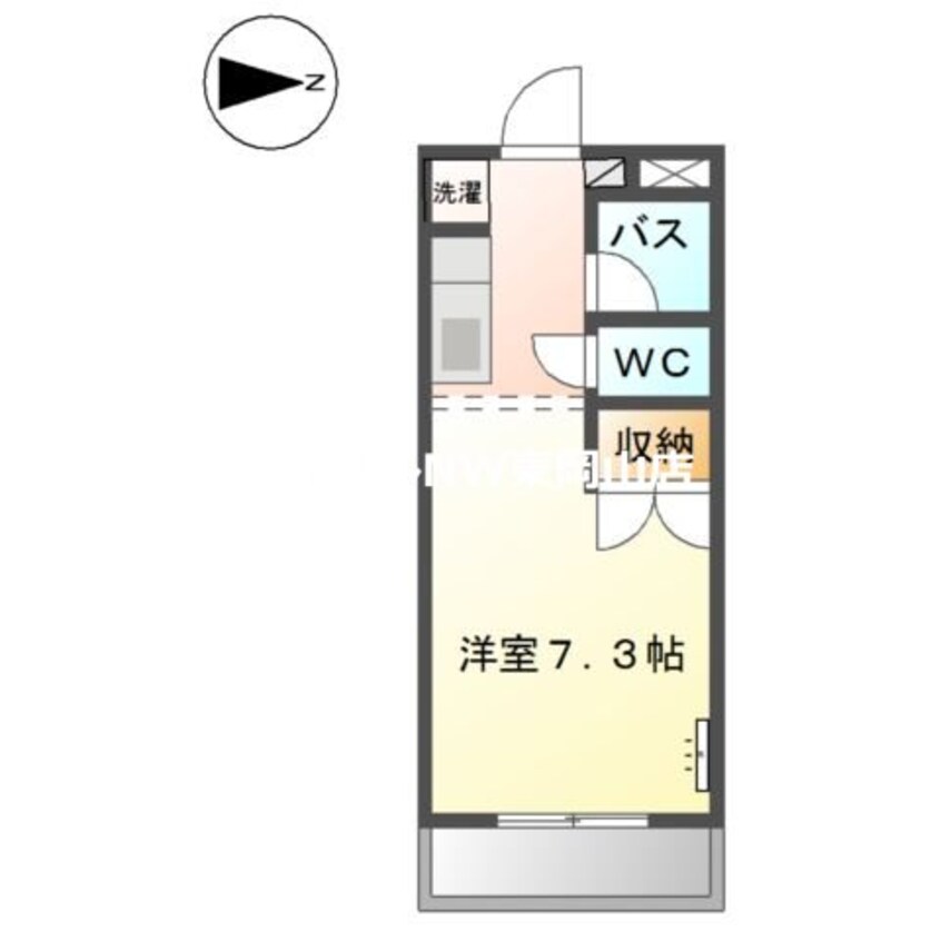 間取図 サンシャイン長岡弐番館