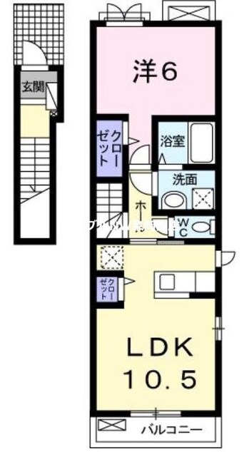 間取図 レ・クローチェ