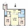 キャステルガーデン 2LDKの間取り
