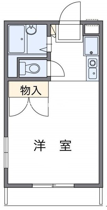 間取図 レオーネ竜之口