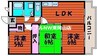 山崎マンション 3LDKの間取り