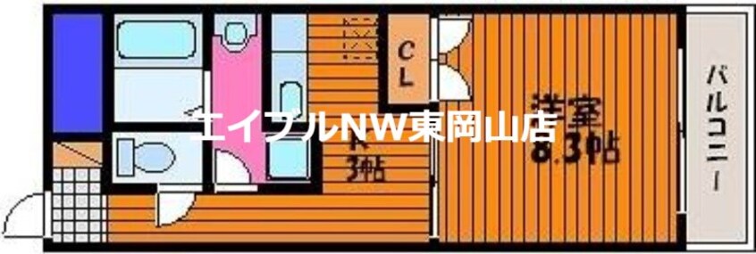 間取図 トラストビル