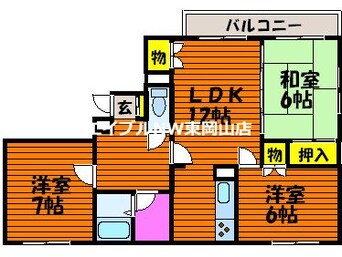 間取図 エリーズトークコート