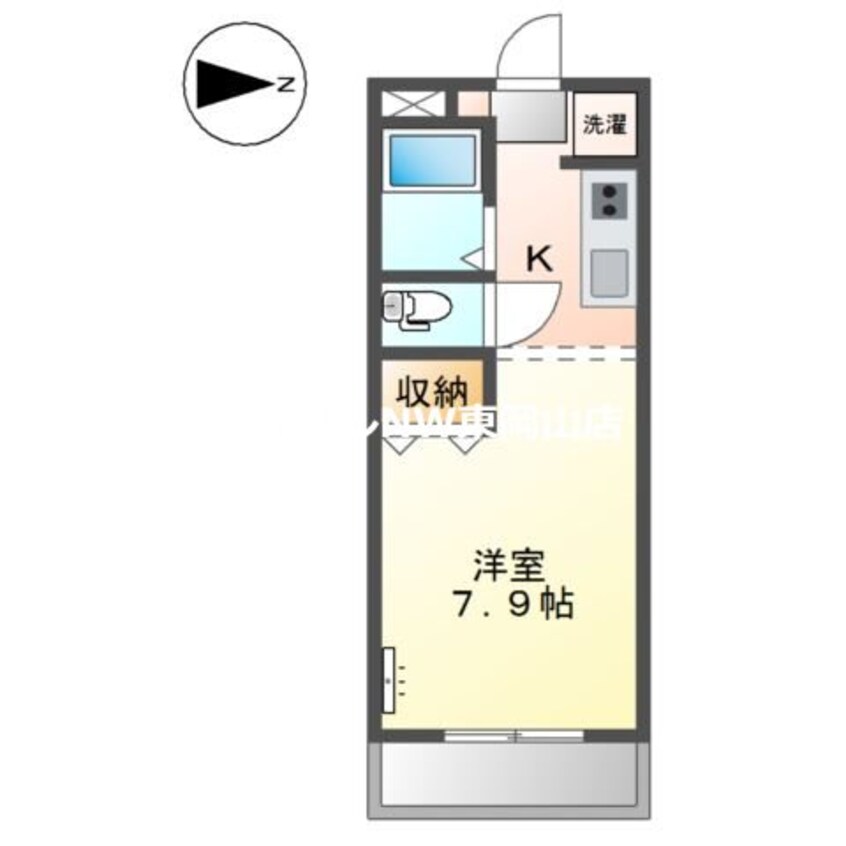 間取図 キャンベルハイム