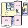 ガーデンハイツ 3LDKの間取り