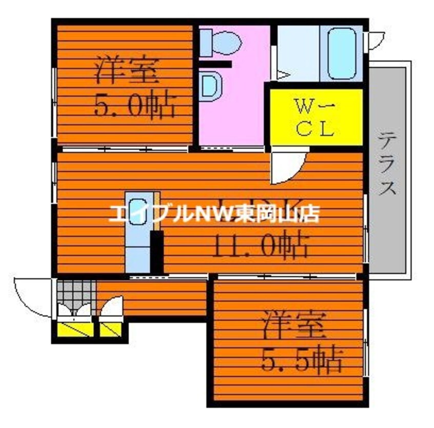 間取図 シャーメゾンエッセイ