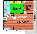 ラシェール松本の間取図