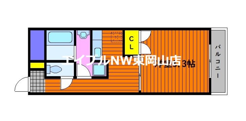 間取図 トラストビル