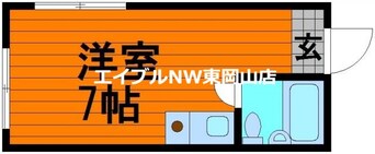 間取図 ラルゴ門田屋敷