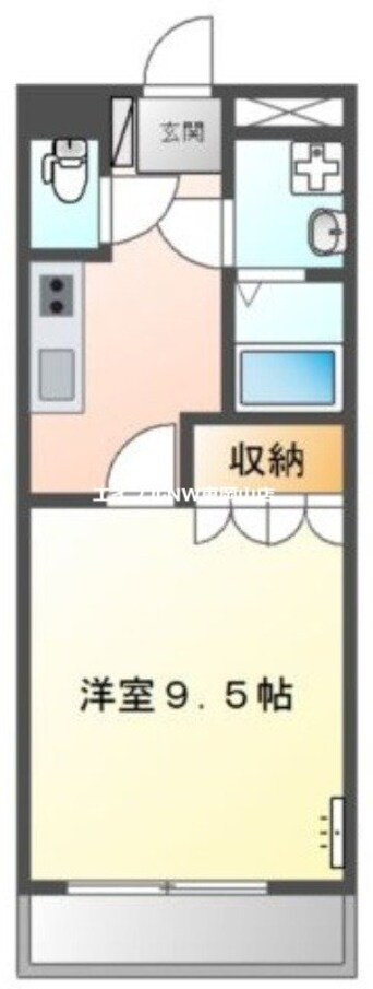 間取図 メゾン　ド　シュガー