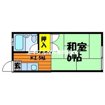 間取図 ハイツアクアマリン