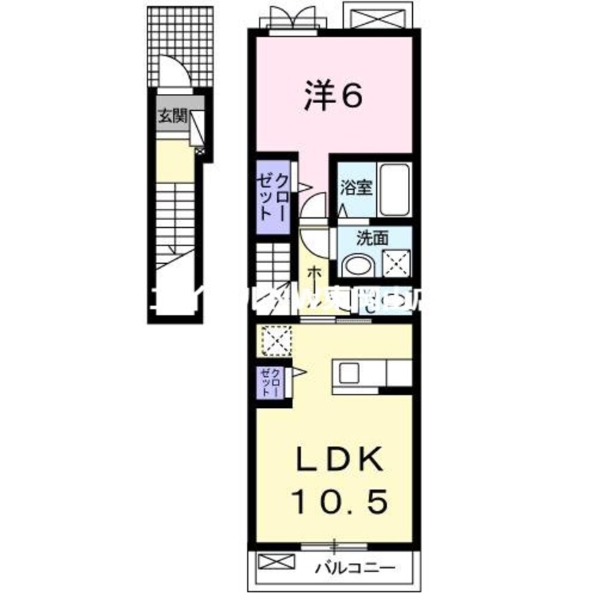 間取図 グランド・ルミエール湊