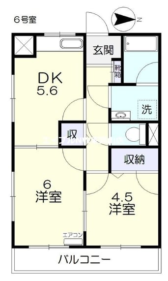 間取図 ラソーレ・ウラカミ