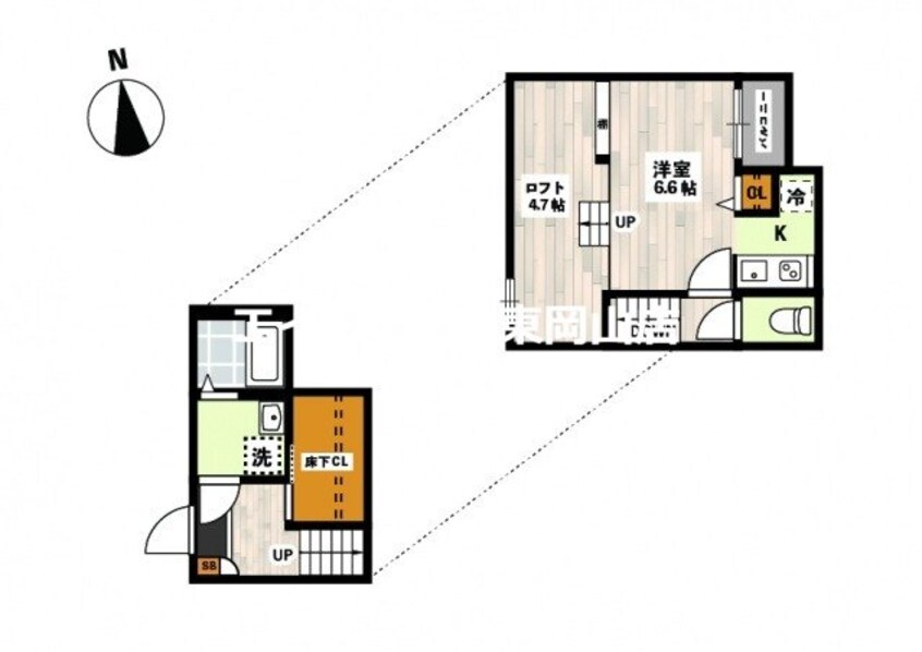 間取図 ADC東岡山ミモザ