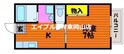 エトワール西川原の間取図