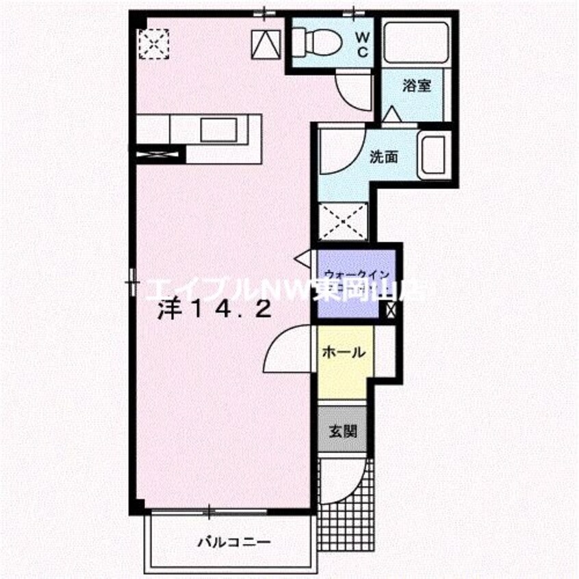 間取図 グレンツェントＡ