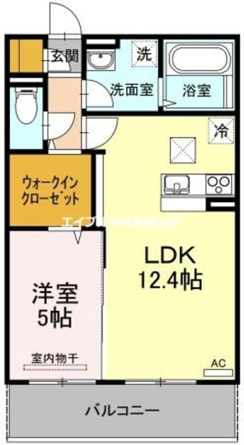 間取図 アフレシア浜
