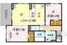 ル　コンテ 2LDKの間取り