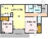 ル　コンテ 2LDKの間取り