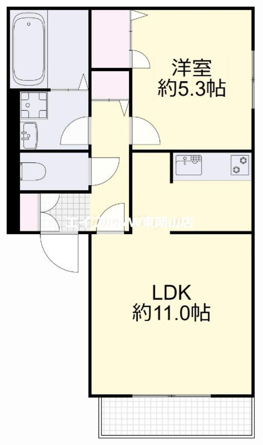 間取図 レジデンスＡ