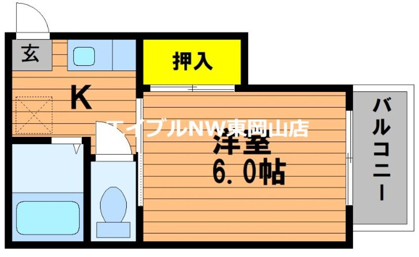 間取図 ハイホームＫ