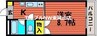 アミティー山崎 1Kの間取り