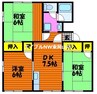 栄和ハイツ・A棟 3DKの間取り
