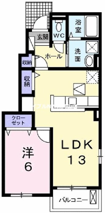 間取図 ハーモニー・ガーデンⅡ