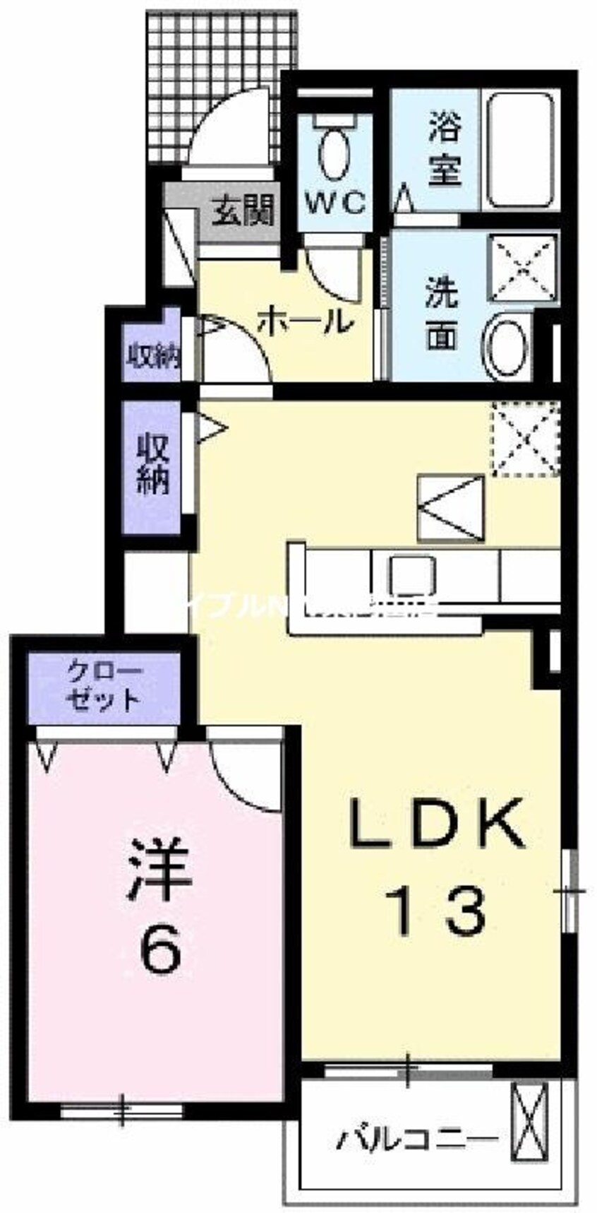 間取図 ハーモニー・ガーデンⅡ