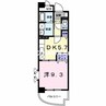サンフォレスタ上道 1DKの間取り