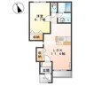 フィオリスタ　アンジェラ 1LDKの間取り