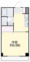 DIAS-U Ⅲ 1Kの間取り