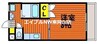 ブライトライツ高島Ⅱ 1Kの間取り