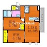 シャーメゾン沖 2LDKの間取り