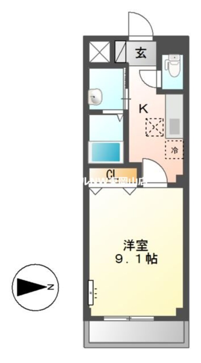 間取図 ヌーベル　バーグ