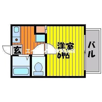 間取図 コーポパル