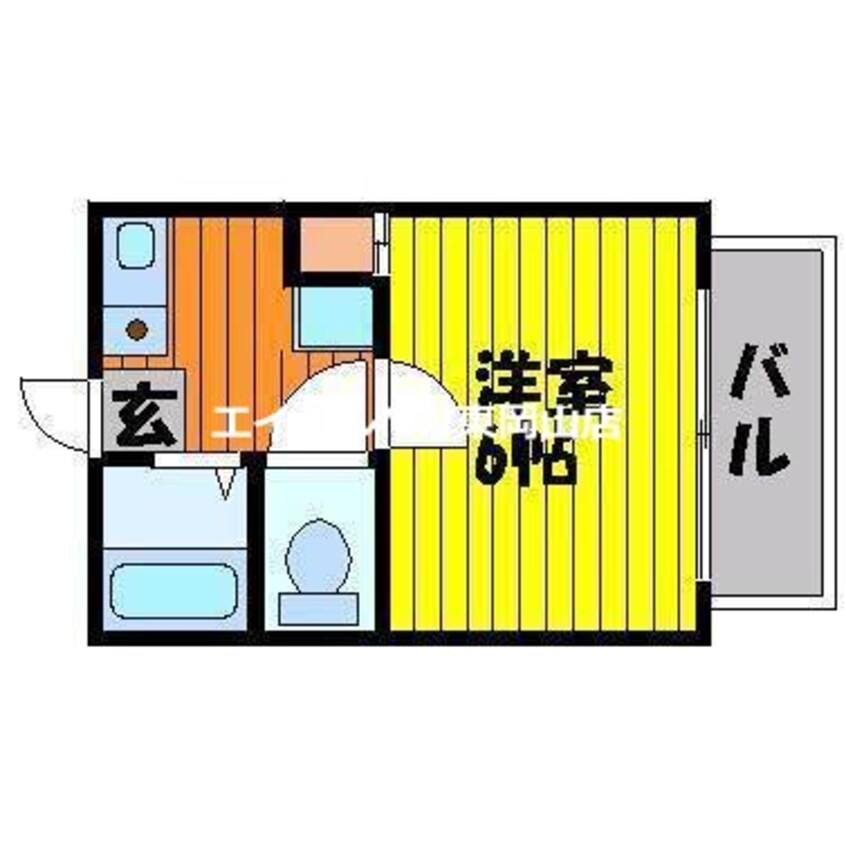 間取図 コーポパル