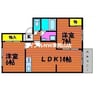 プレベルジュＢ 2LDKの間取り