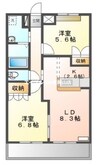 菜園～SAIEN～ 2LDKの間取り