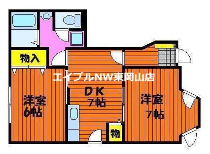 間取図 ファルファレエストＡ