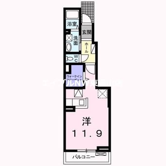 間取図 シャトー花ずいＡ