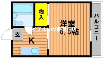 間取図 ドゥリーム浜