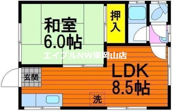間取図 中井コーポＢ