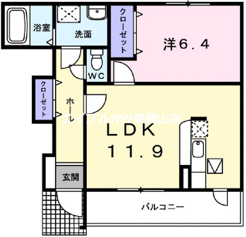 間取図 シルバーベル