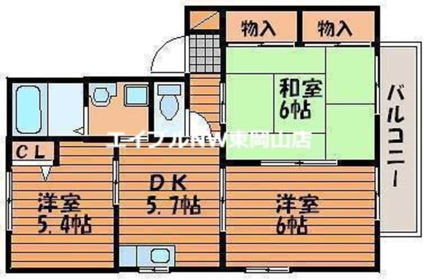 間取図 メゾンフォルム　Ａ
