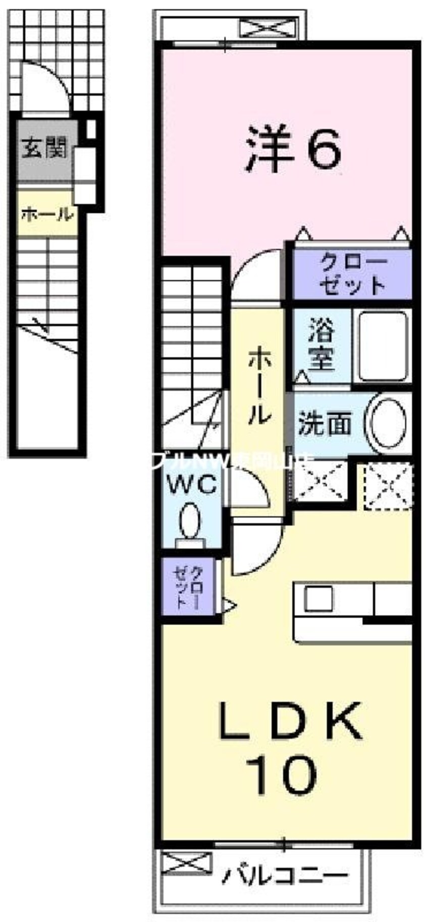 間取図 サニーヴィラⅡ