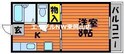 ハウスMの間取図